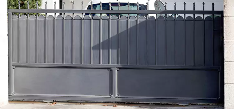 Metal Driveway Gate Installation Eastlake